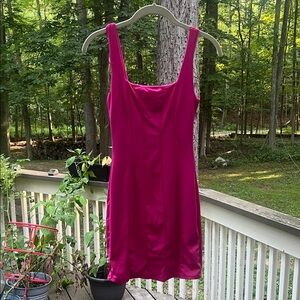 Gaze Pink Mini Dress